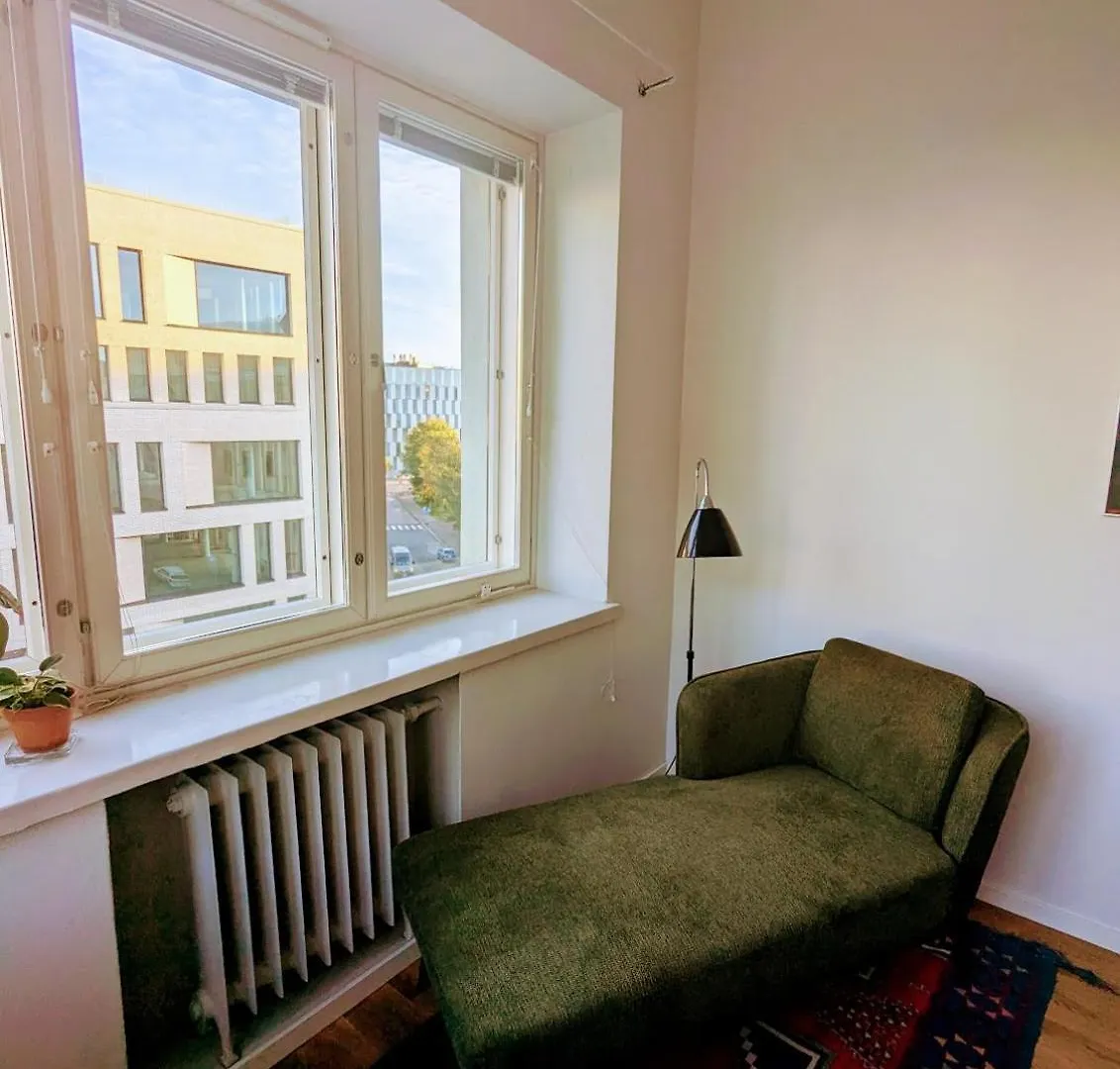 Apartment Artistic 2-Bedroom Full Of Light Helsinki